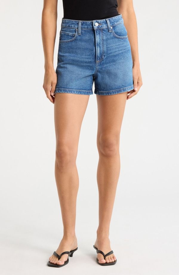 ペイジ レディース ボトムス デニムパンツ ショートパンツ PAIGE Dani Denim Shorts Carver デニム