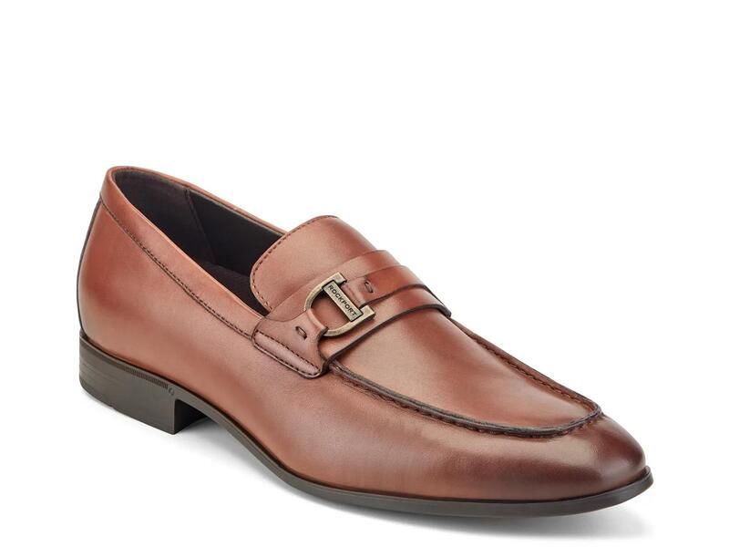 ロックポート メンズ シューズ スリッポン・ローファー RockportCarloafer Natural Beige Leather ベージュ