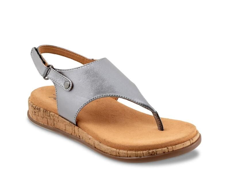 トロッターズ レディース シューズ サンダル TrottersGarret Sandal Pewter ピューター