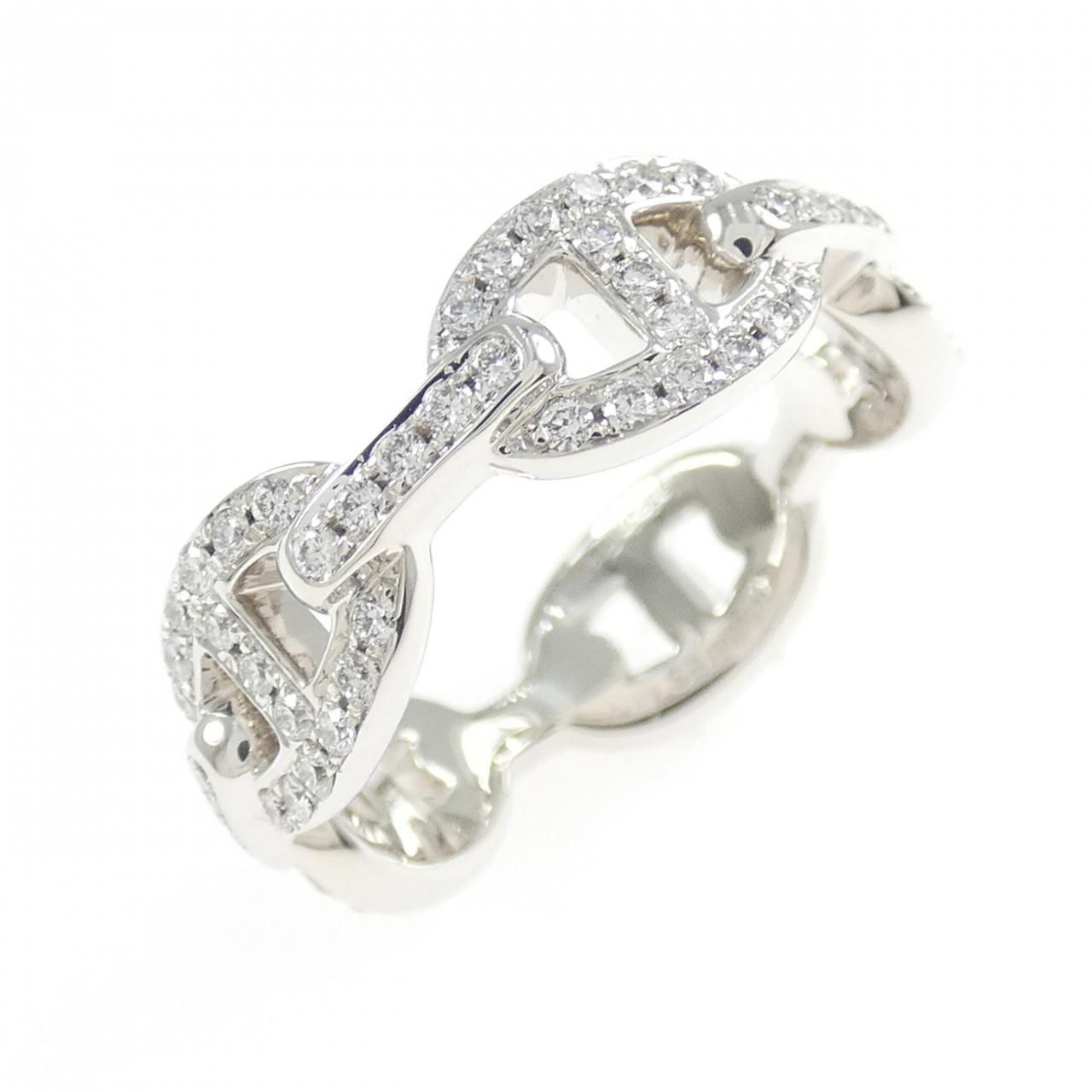 エルメス シェーヌ ダンクル アンシェネ リング 0.58CT