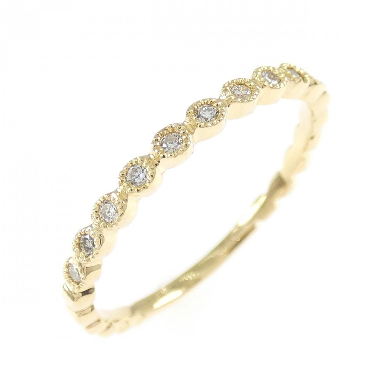 K18YG ダイヤモンド リング 0.10CT