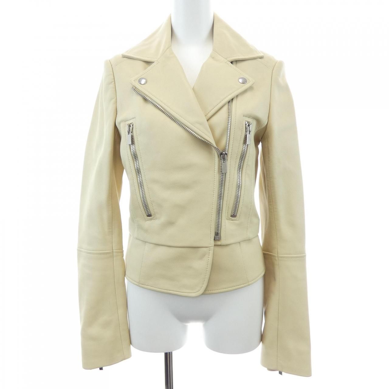バレンシアガ BALENCIAGA レザーライダースジャケット