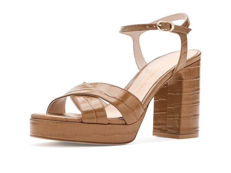 スチュアート ワイツマン レディース シューズ ヒール プラットフォーム サンダル Stuart Weitzman Dayna Platform Sandal Doe 88,990円