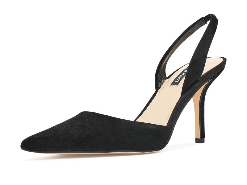 ナインウェスト レディース シューズ ヒール Nine West Paytie Black Suede ブラック