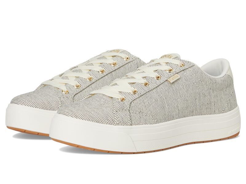 ケッズ レディース シューズ スニーカー レース Keds Park Lace Up SnowhiteOatmeal Seed Stripe ホワイト