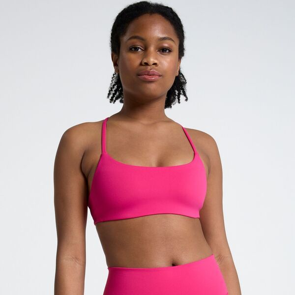 DSG レディース アンダーウェア ブラジャー DSG Womens Momentum Low Support Sports Bra Fuchsia Purple フューシャ