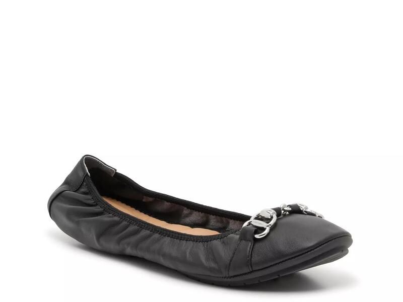 ミートゥー レディース シューズ パンプス Me TooOlympia Ballet Flat BlackGold ブラック