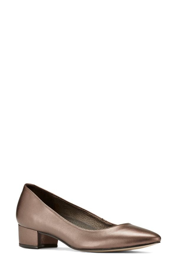 ロスハンマーソン レディース シューズ ヒール Ros Hommerson HeidiI Pump Bronze Leather