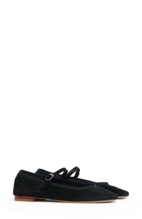 マンサーガブリエル レディース シューズ パンプス Mansur Gavriel Dance Mary Jane Flat Black ブラック