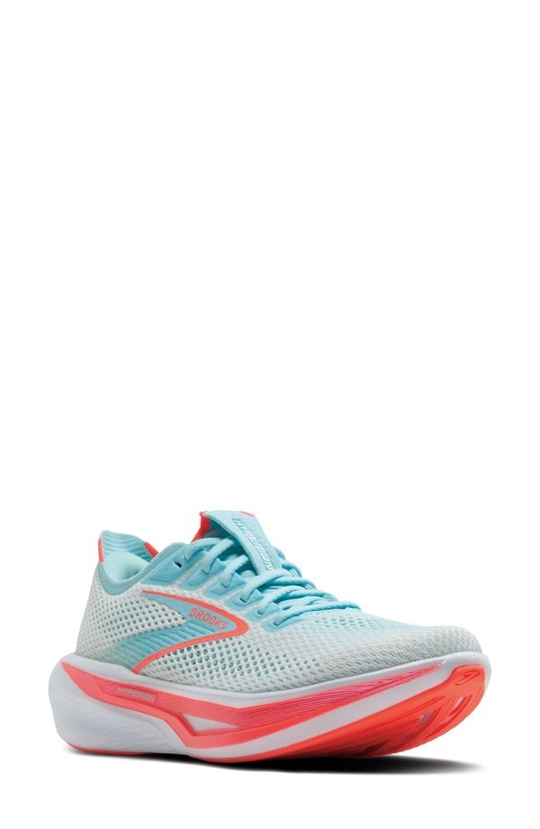ブルックス レディース シューズ スニーカー Brooks Hyperion 3 Running Shoe White Pink Clay Atomizer ホワイト