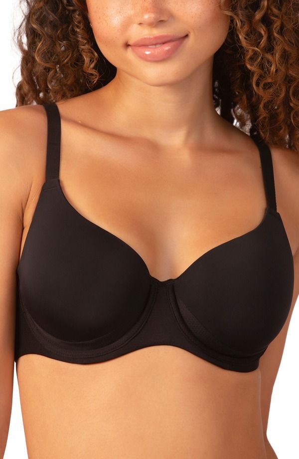 フェリナ レディース アンダーウェア ブラジャー Felina Versafit Underwire Contour Bra Black ブラック