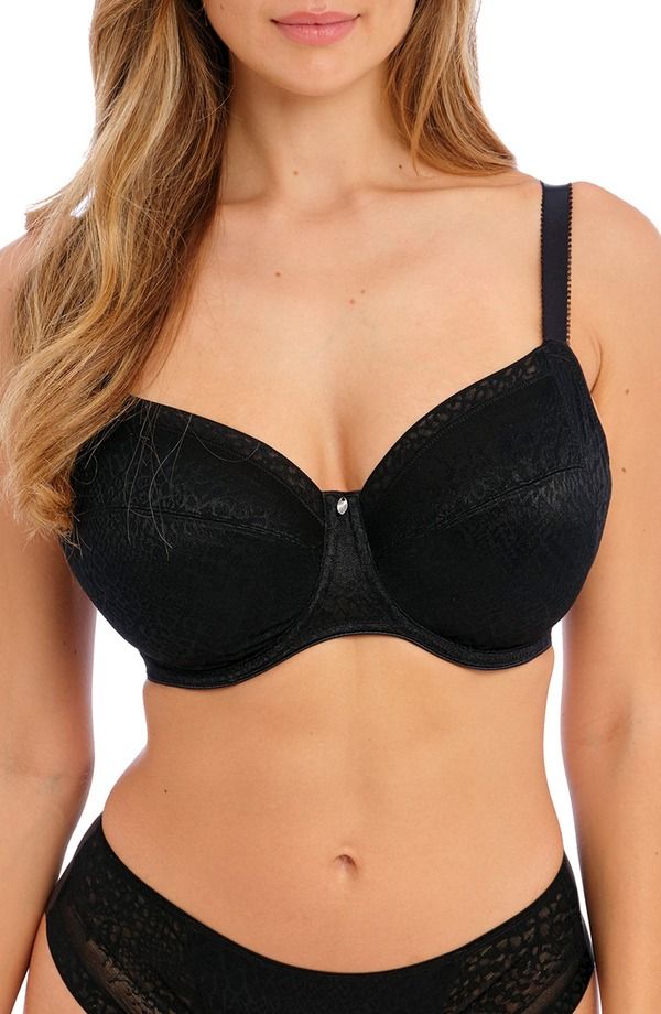ファンタジー レディース アンダーウェア ブラジャー Fantasienvisage Underwire Side Support Bra Black ブラック