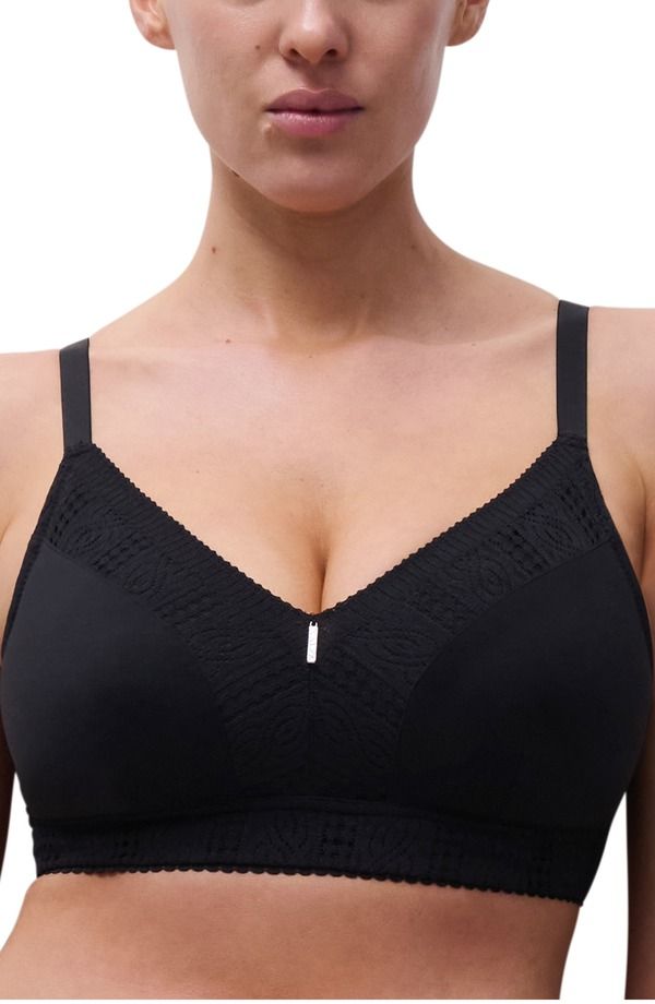 シャンテル レディース アンダーウェア ブラジャー Chantelle Lingerieasy Support Wireless Bra Black ブラック