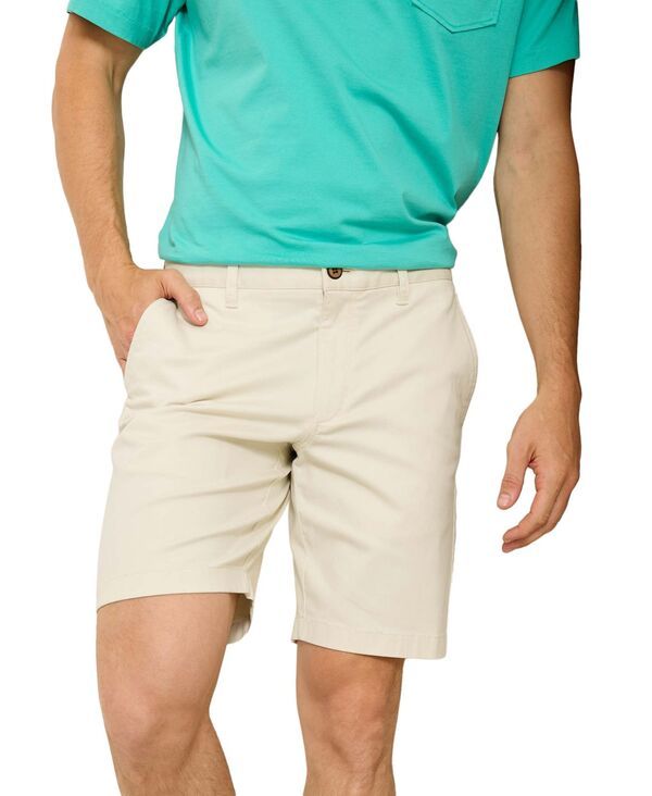 トッミーバハマ メンズ ボトムス ハーフパンツ・ショーツ ショートパンツ Tommy Bahama Mens Boracay 9 FlatFront Chino Shorts Bleached Sand サンド