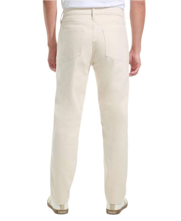 ランズエンド メンズ ボトムス デニムパンツ スリムフィット Lands End Menstretch Slim Fit Jean Undyed natural