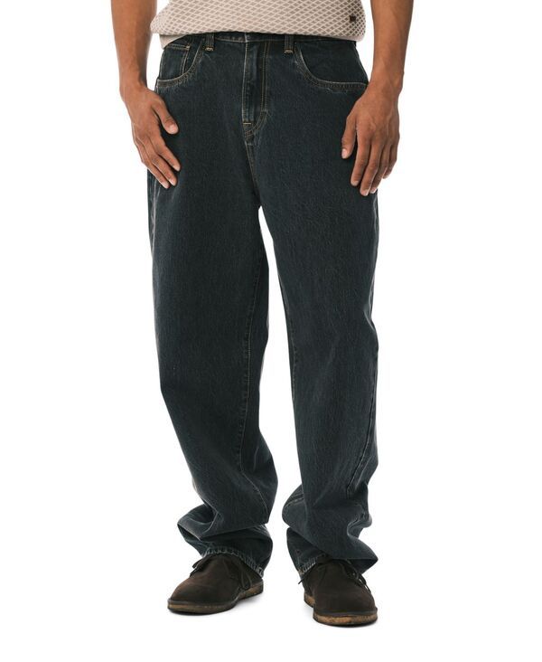 バッファロー・デイビッド・ビトン メンズ ボトムス デニムパンツ ジーンズ Buffalo David Bitton Mens BaggyFit Jeans Black ブラック