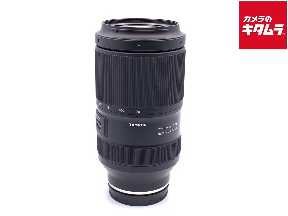 【中古】 【美品】 タムロン 70-180mm F/2.8 Di III VC VXD G2 ソニーEマウント用 (Model A065)