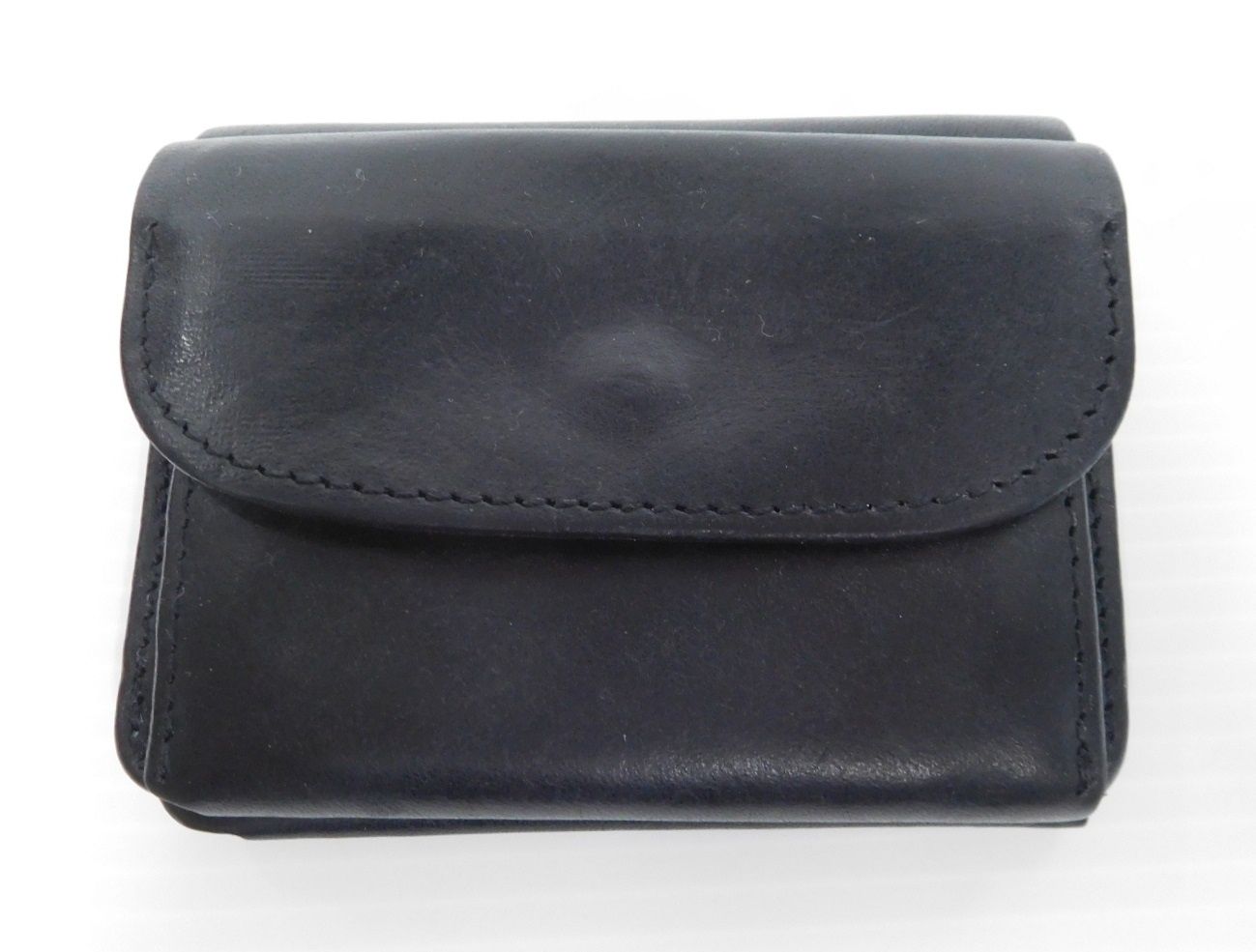 MR.OLIVE ミスターオリーブ プエブロレザー ミニウォレット 牛革 ブラック ME116P size:F囗T巛