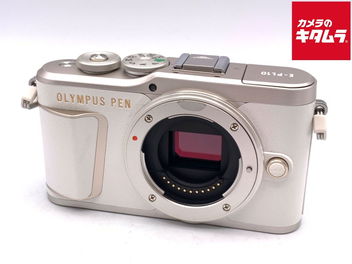 【中古】 【良品】 オリンパス PEN E-PL10 ボディ ホワイト