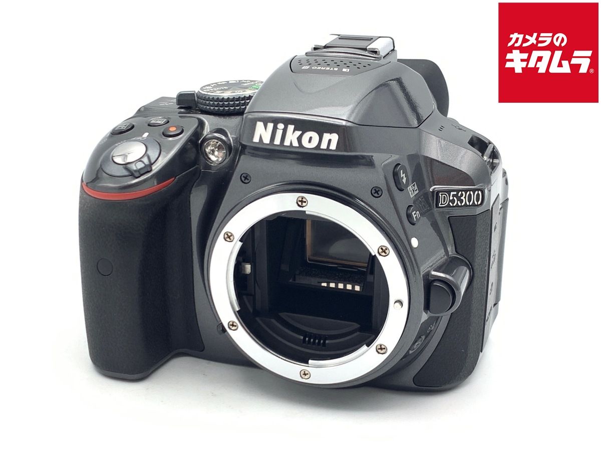 【中古】 【良品】 ニコン D5300 ボディ グレー