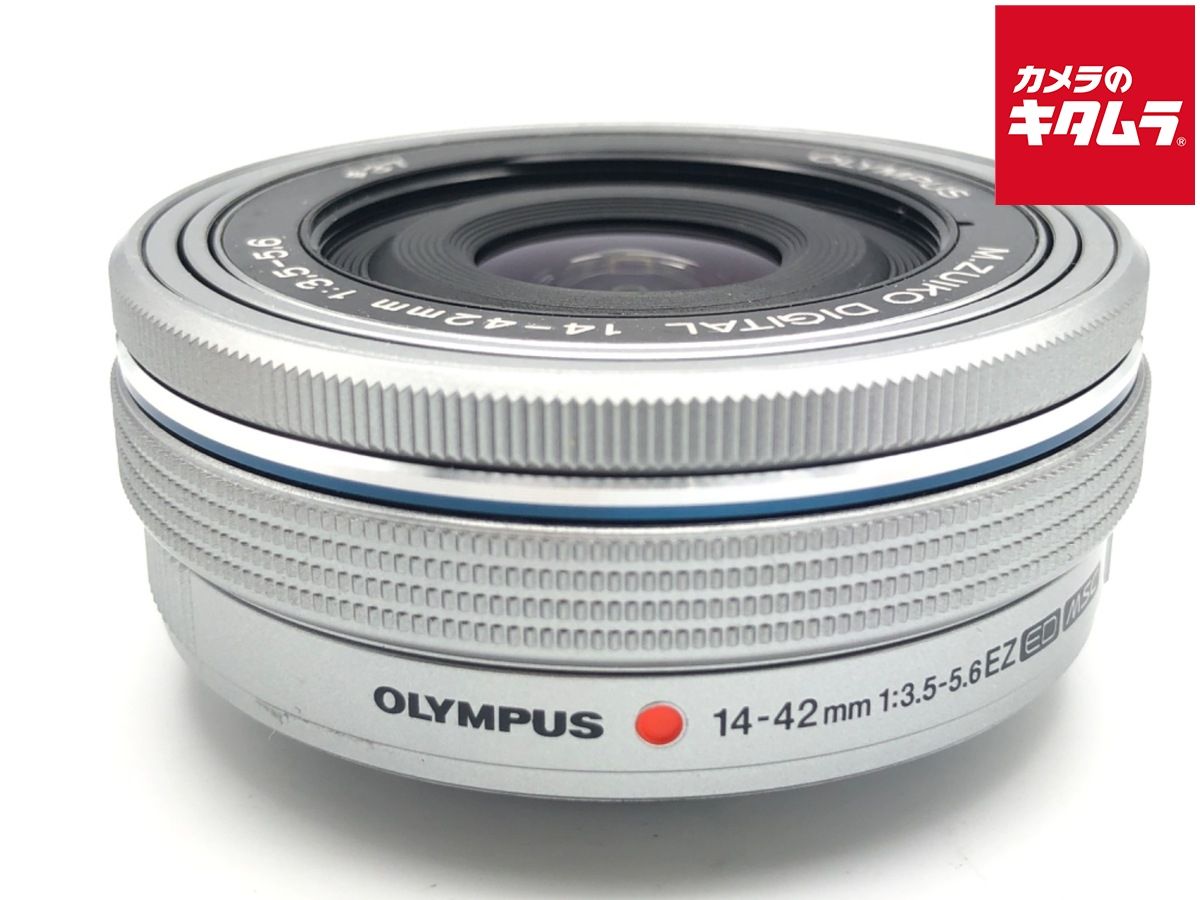 【中古】 【良品】 オリンパス M.ZUIKO DIGITAL ED 14-42mm F3.5-5.6 EZ シルバー
