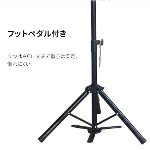 MIR ウィッグスタンド 三脚 折り畳み式 スタンドクランプ 美容師トレーニング用 高さ調整可能 ステンレス製 フット付きt ec877c43