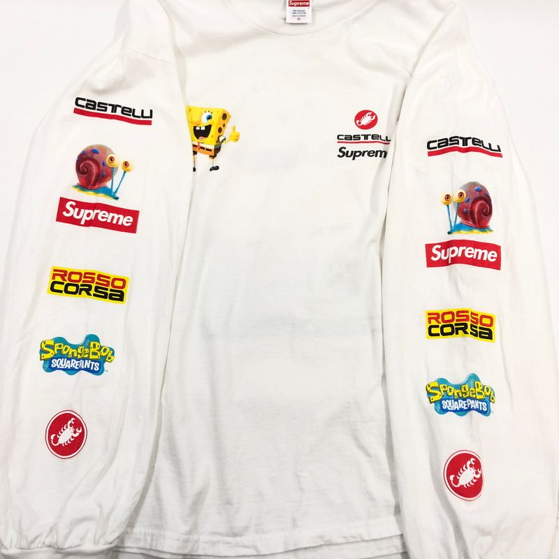 中古品】SUPREME シュプリーム × SPONGEBOB スポンジボブ 25SS