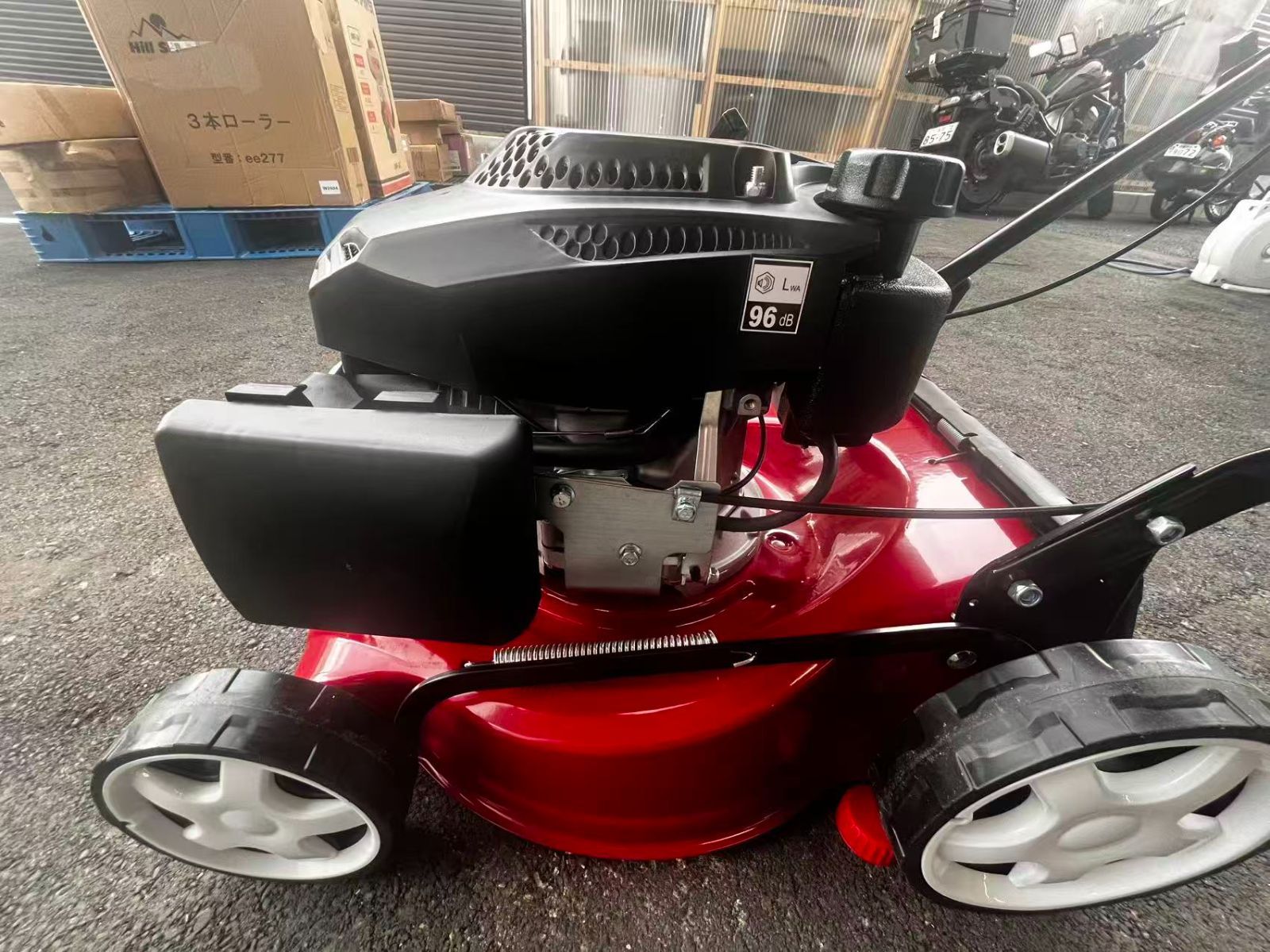 芝刈り機 手押し式 エンジン 刈払機 6馬力