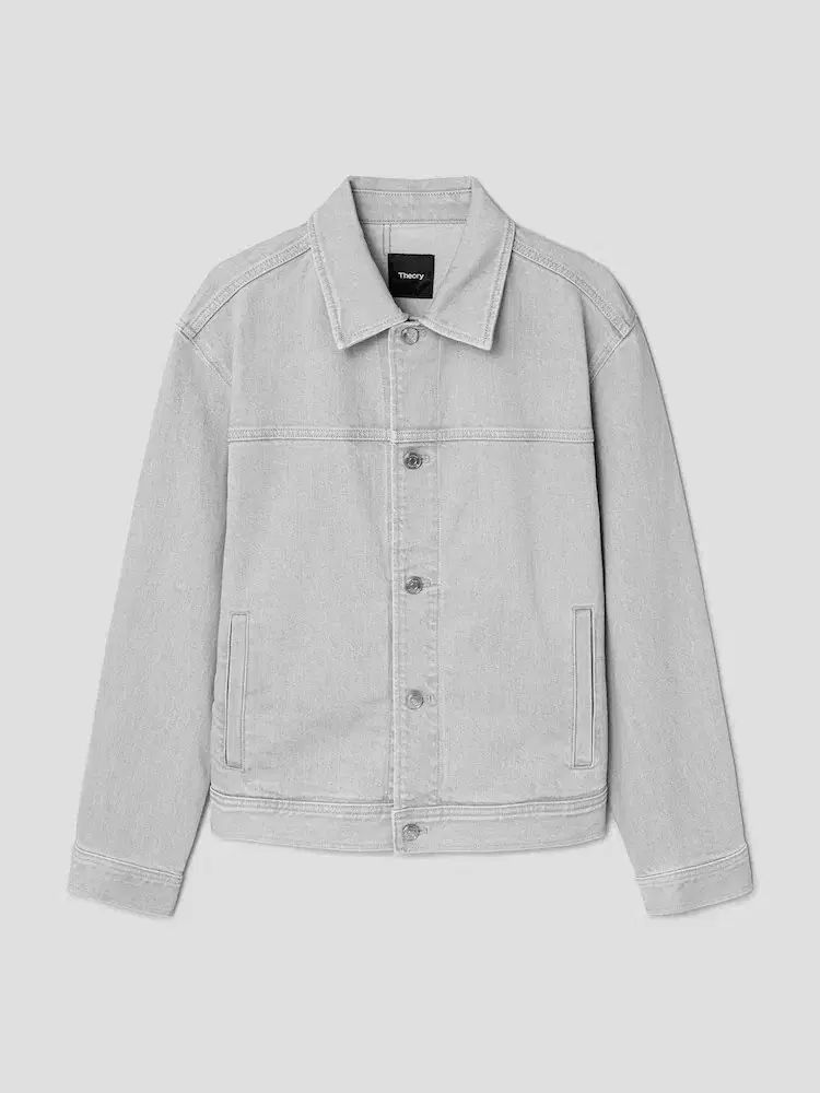 セオリー 26SS 新品 メンズ デニム トラッカージャケット