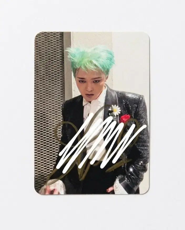 BIGBANG(ビッグバン) G-DRAGON（ジードラゴン）ジディ サイン トレカ GD