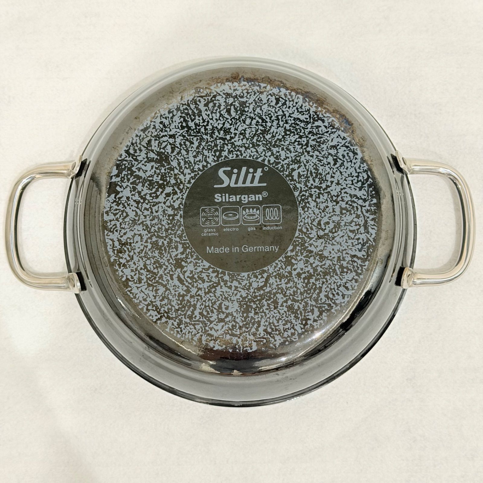 Silit シリット　シラルガン　サービングパン　ガラス蓋付　28㎝　ドイツ製 silit Silargan 24cm サービングパン ブラック シリット シラルガン