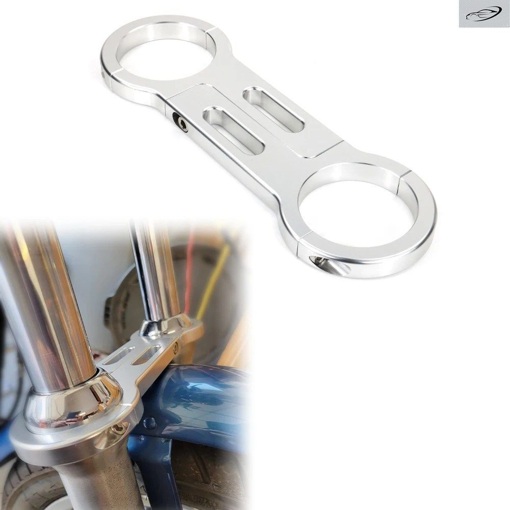 オートバイ用フロントフォークブレースブラケット アフターマーケット ハーレー 39mm ナローグライド スポーツスター XL スーパーグライド