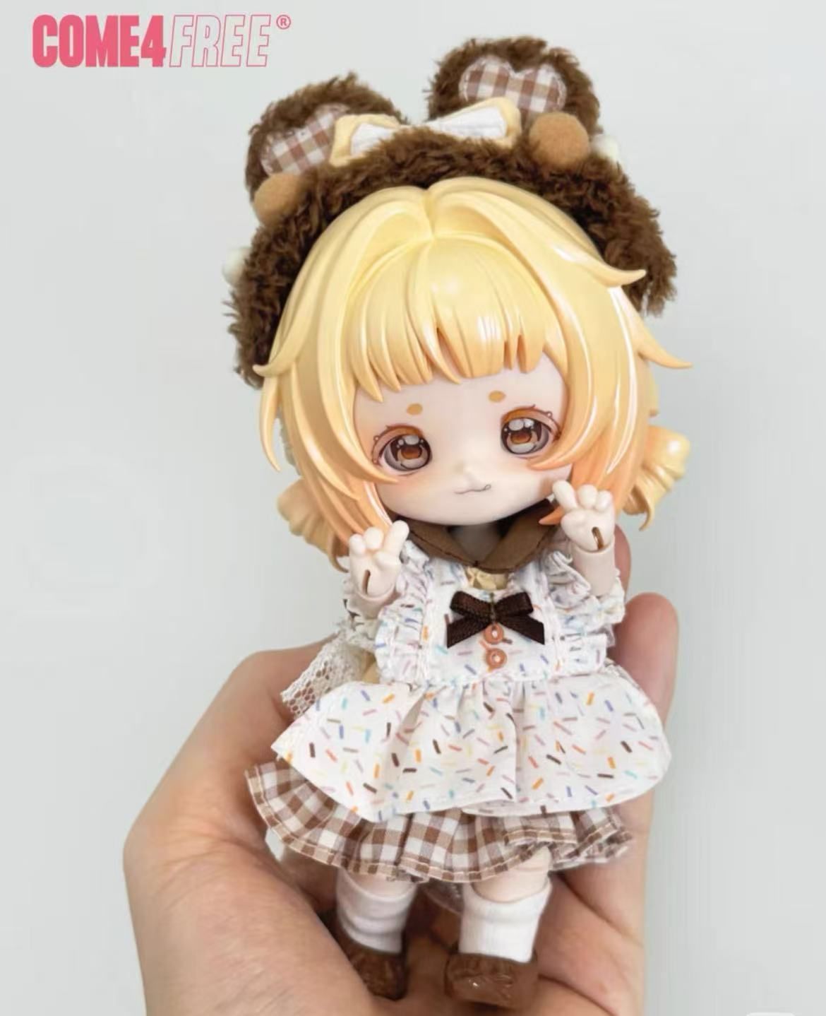 即納★COME4FREE ボニーバニー「 BONNIE：ミルキードリーム・シュークリーム」BJDブラインドドール シリーズ　シークレット