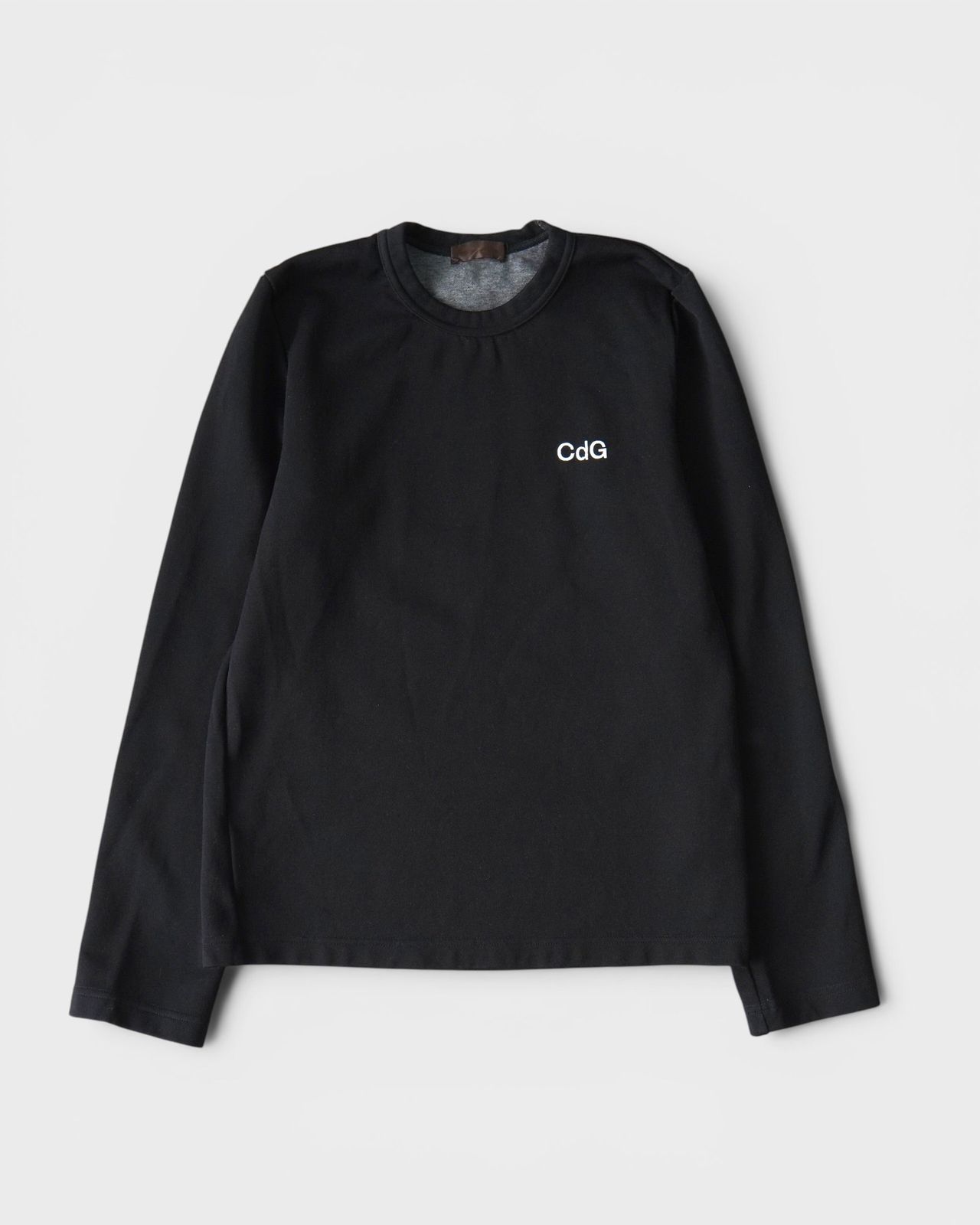 コム デ ギャルソン CDG ロゴ スウェット ブラック レディース