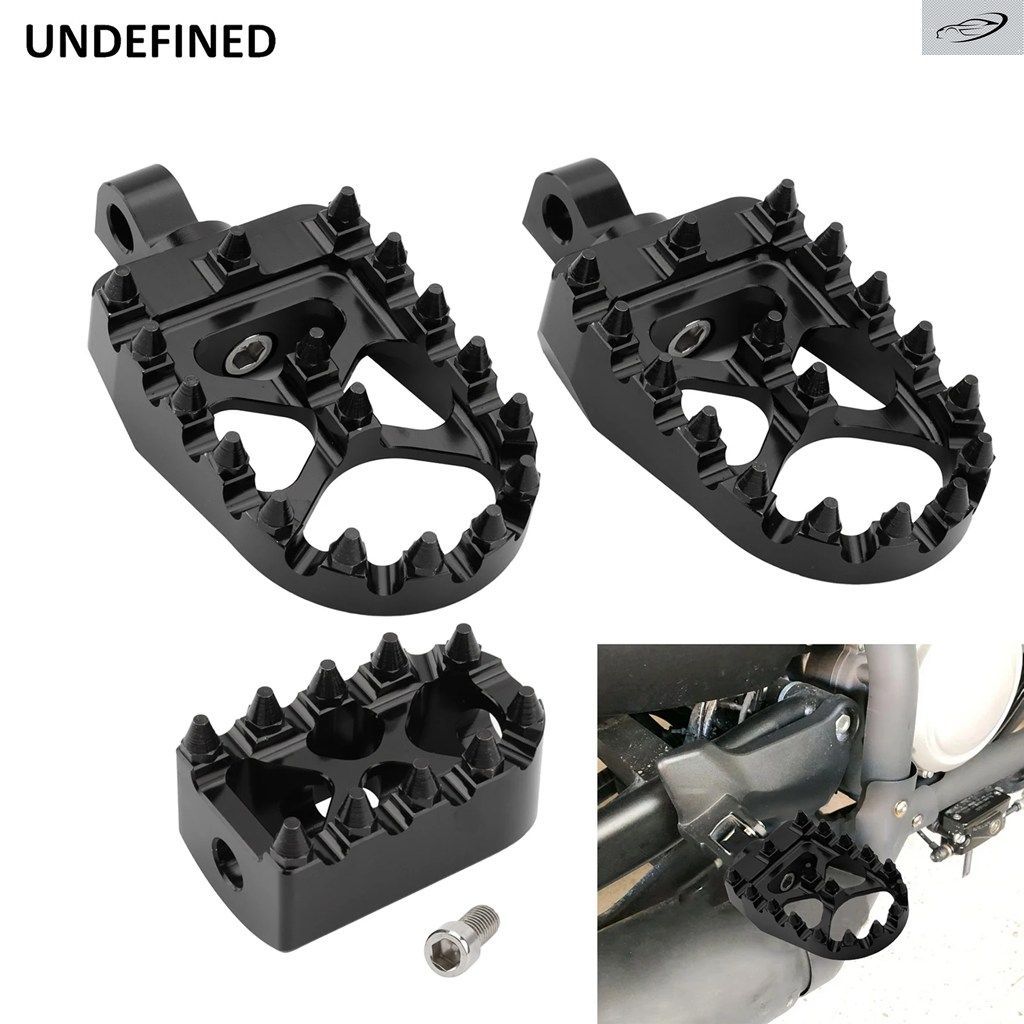 ワイドフットペグ、スパイクMXフットレストペダル、ギアシフターペグ、ハーレーダイナ、スポーツスター、883、ストリートボブ、ソフテイル