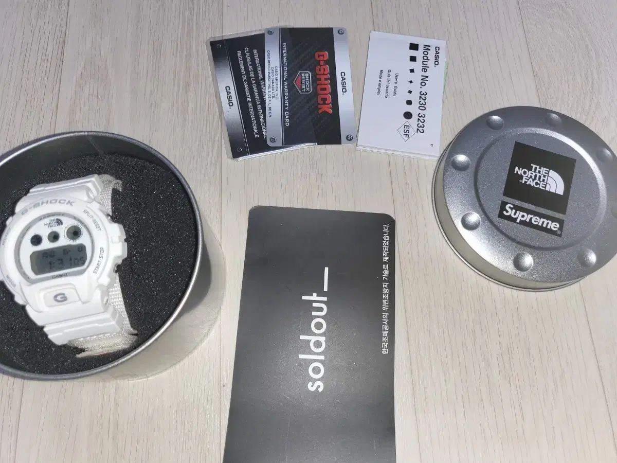 Supreme THE NORTH FACE G-SHOCK DW-6900