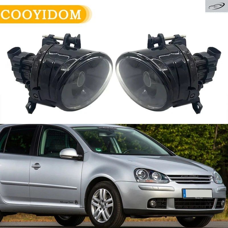 フォルクスワーゲン ゴルフ MK5 GTI 2003-2009 ジェッタ V 2006-2010 用フロントバンパーフォグランプ ハロゲンバルブ 1K0941699A 1K094170