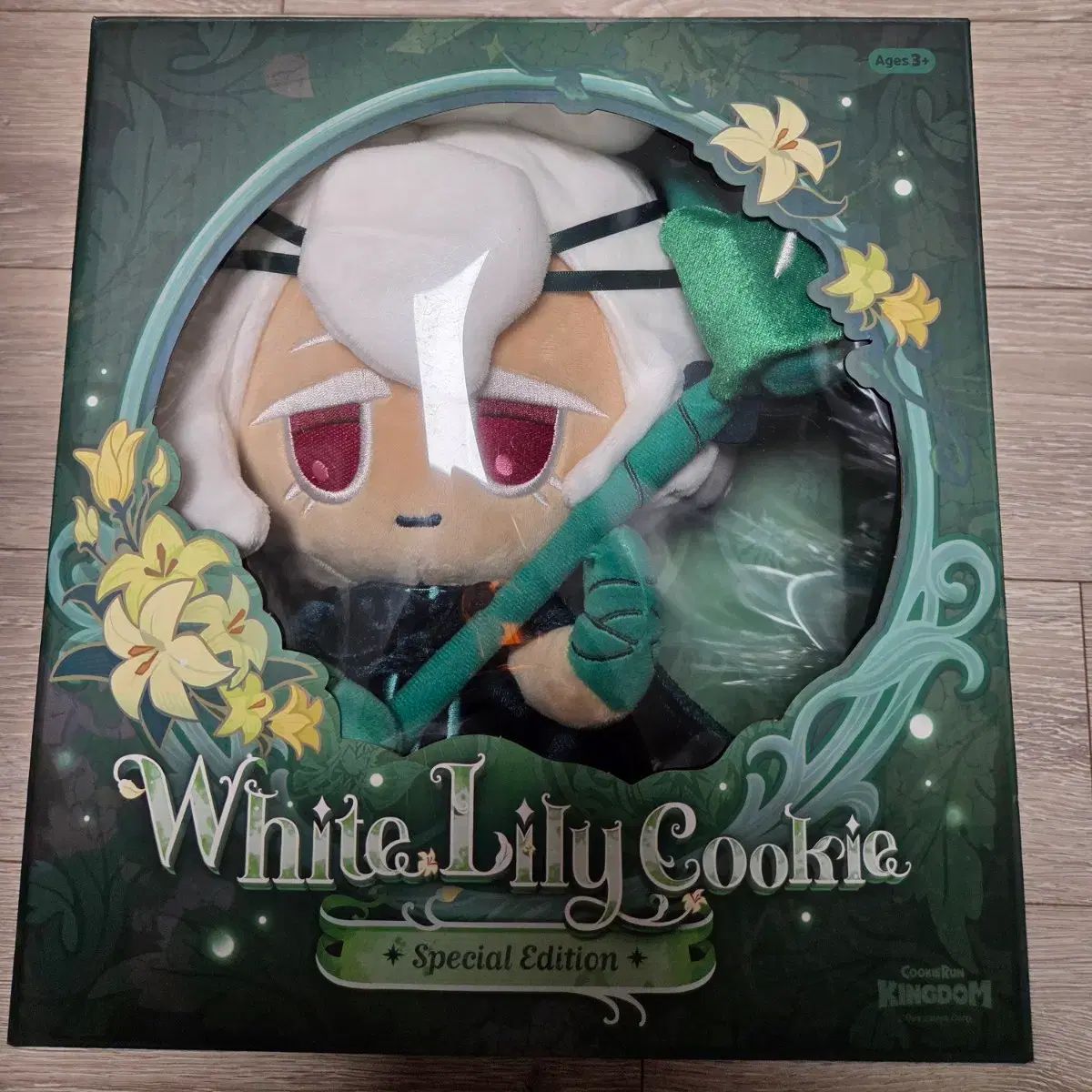 (未開封) クッキーラン キングダム セイント LUIS (セントルイス) リール クッキー ぬいぐるみ + KCCF 特典 カード