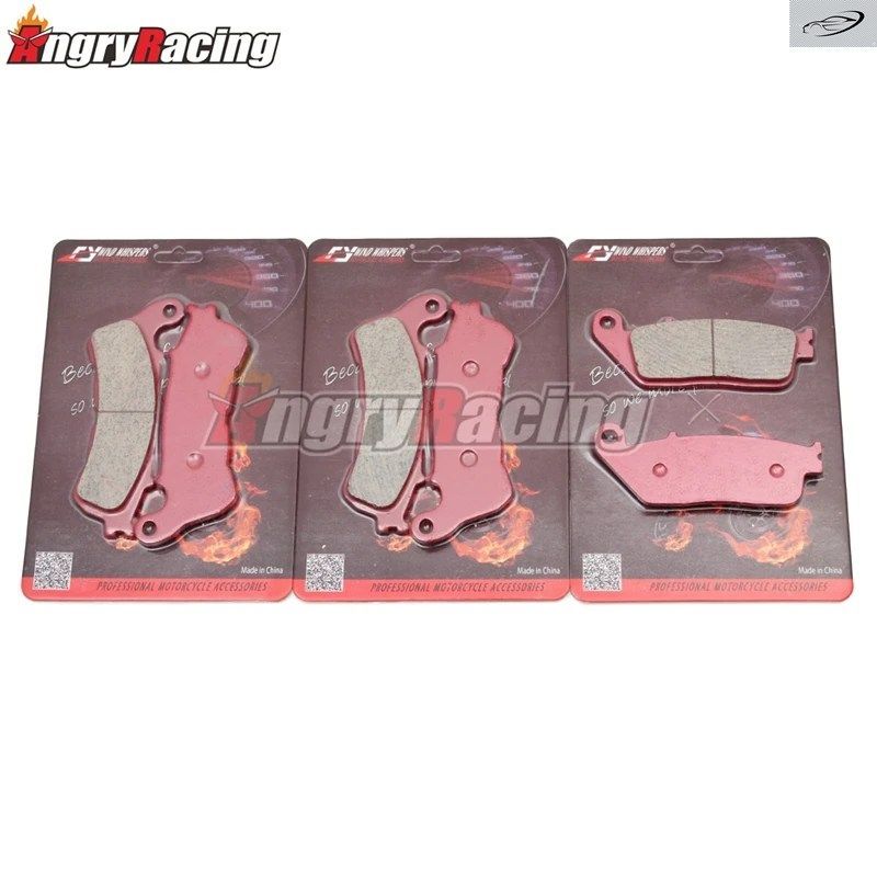 セラミック製オートバイ用フロント/リアブレーキパッド ホンダ DN-01 NSA700 NSA 700 2008 - 11