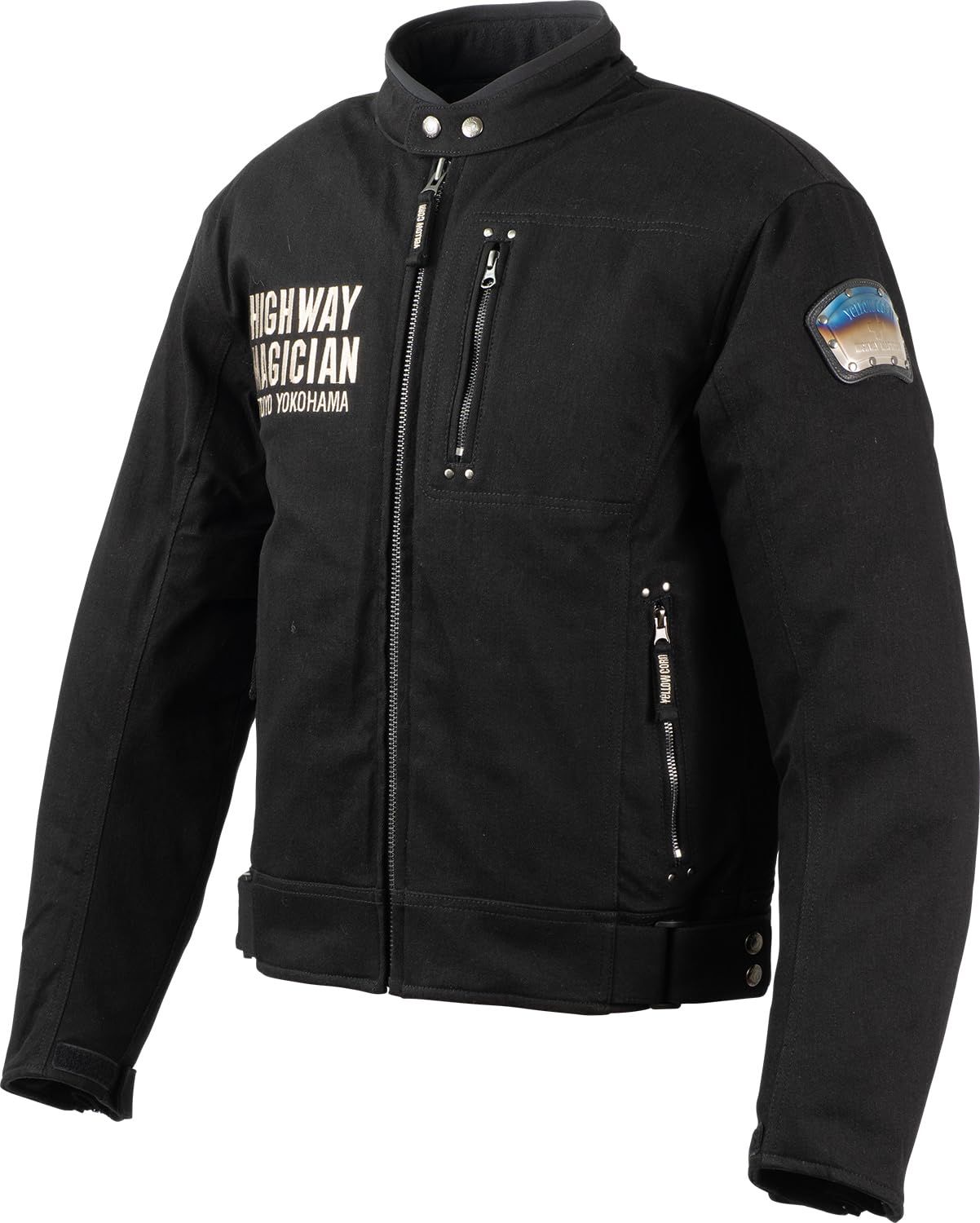 新品 [イエローコーン] YB-4301 ウィンタージャケット BK/IV M