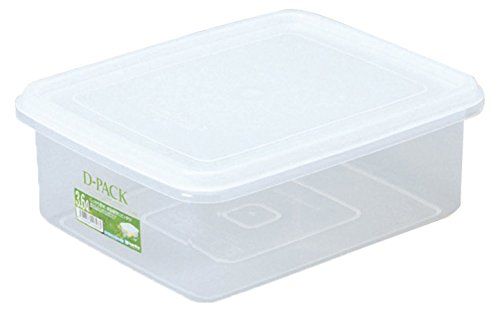 新品 (ケース販売) 日本製 保存容器 Dパック D-9 3.6L ナチュラル 30個入り 071545