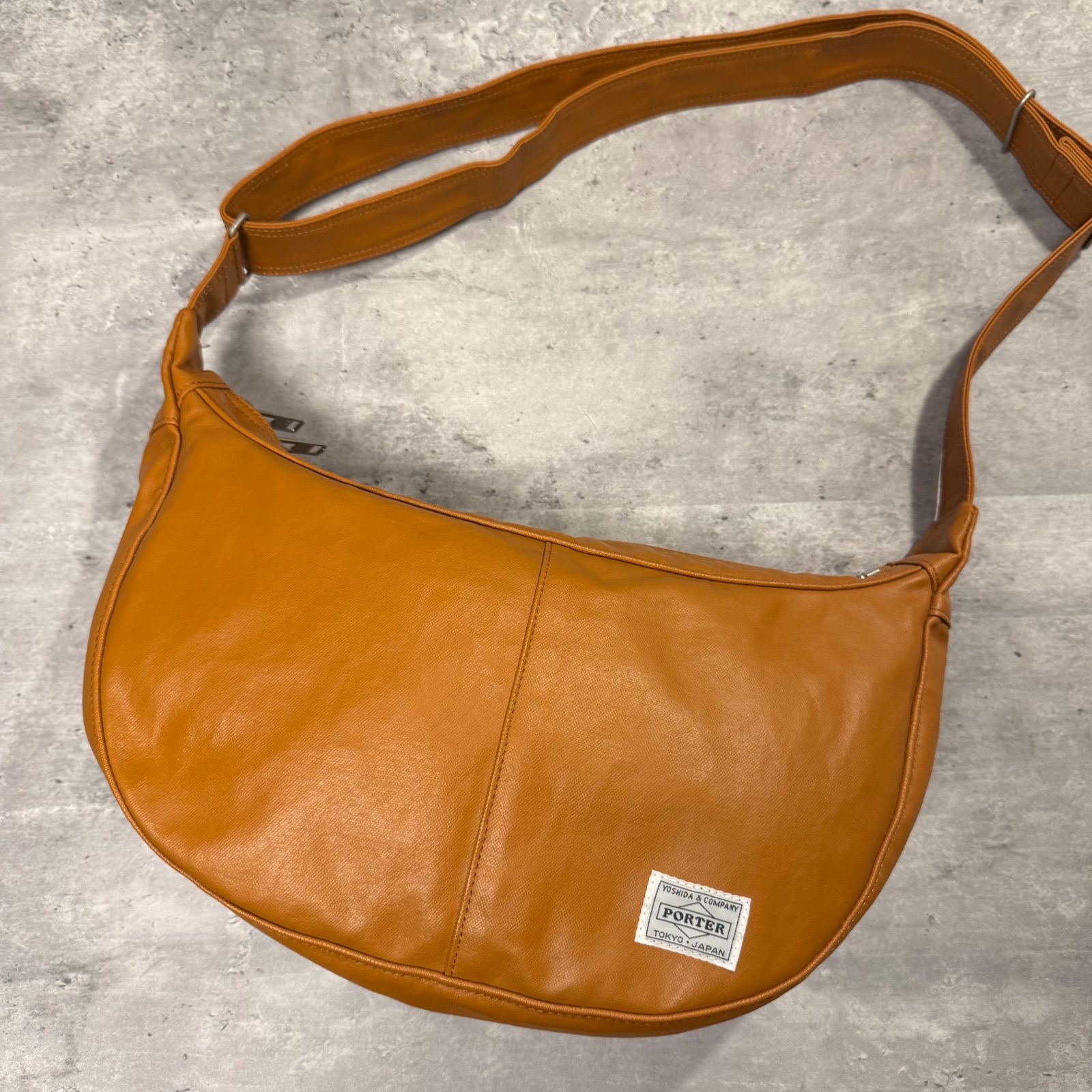 PORTER ポーター フリースタイル ショルダーバッグ ワンショルダー キャメル 吉田カバン 人気モデル Fe-1056