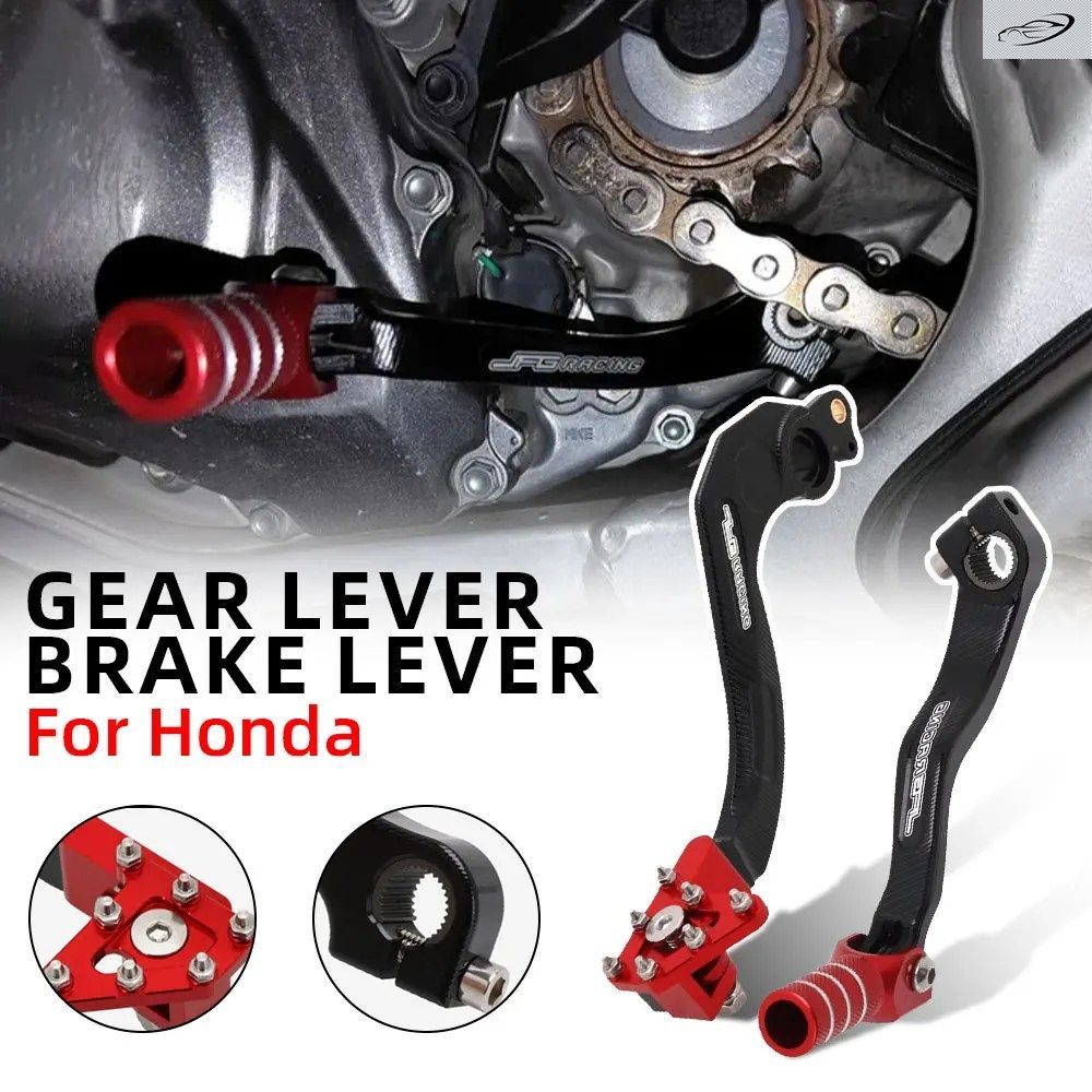 オートバイ用ギアシフトレバー、シフターペダル、ブレーキペダル、ホンダ CRF 250R、250X、250RX、450R、450X、450RX、450L、CRF250R、CRF4
