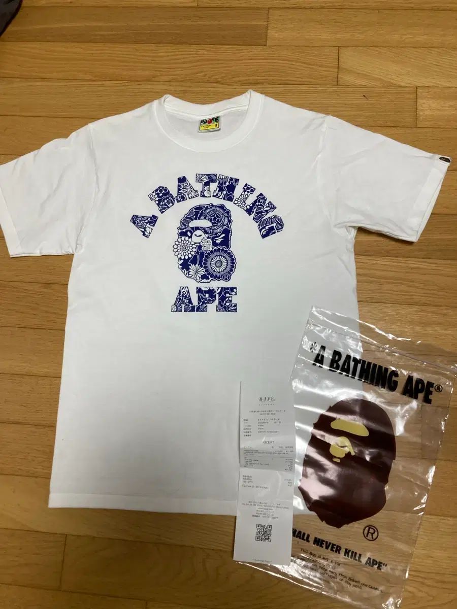 A BATHING APE アベイシングエイプ ジャパン 半袖 Sサイズ 新品