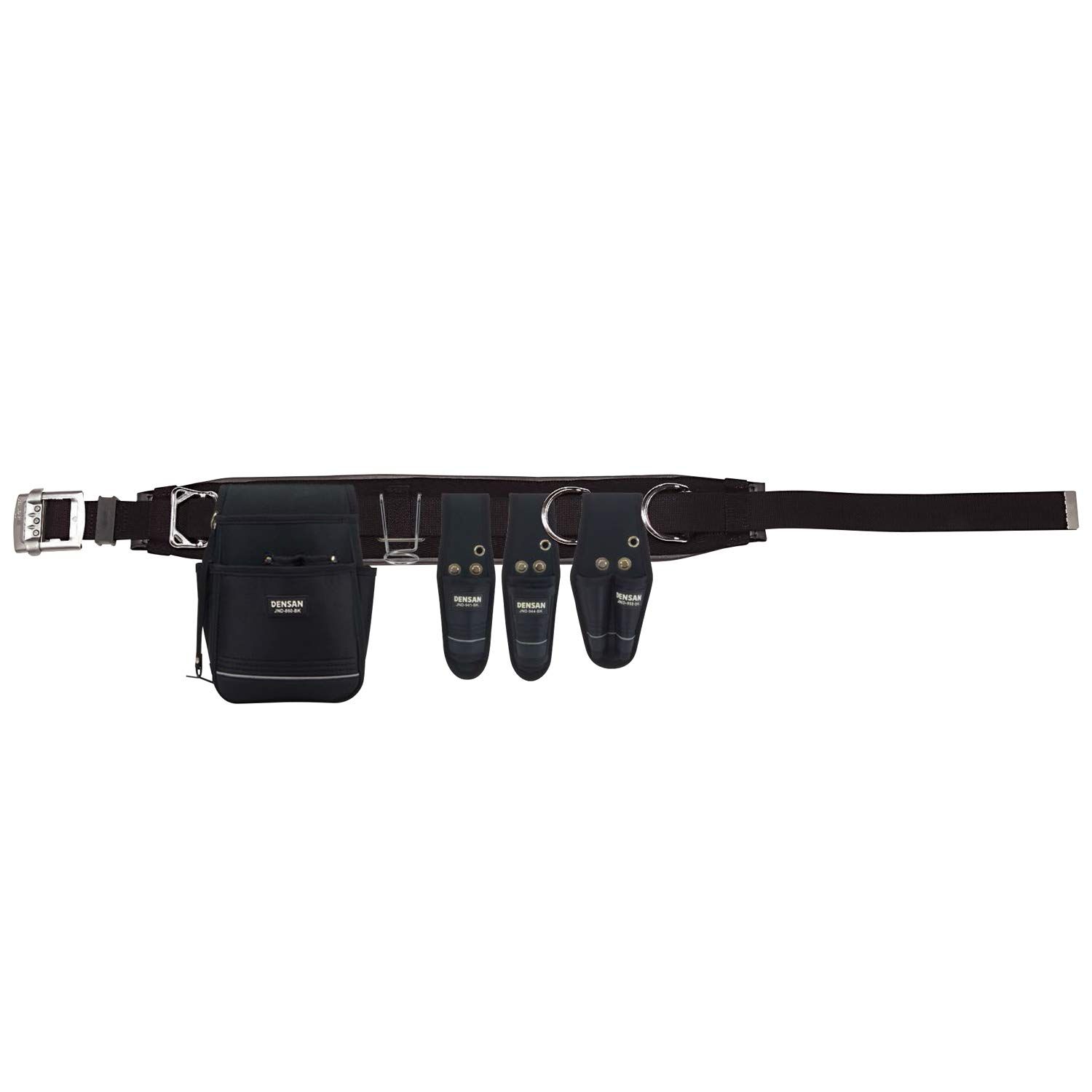 新品 デンサン 腰道具セット WSCシリーズ WSC-96-2BK