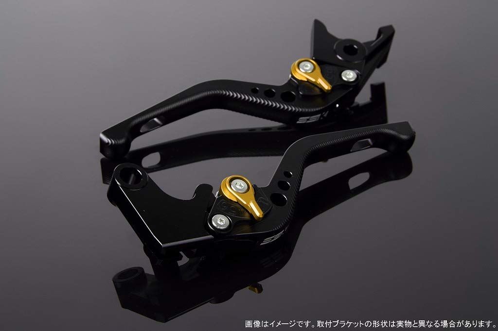 新品 SSK アジャストレバー 3Dショート レバー本体カラー:マットブラック アジャスターカラー:マットゴールド