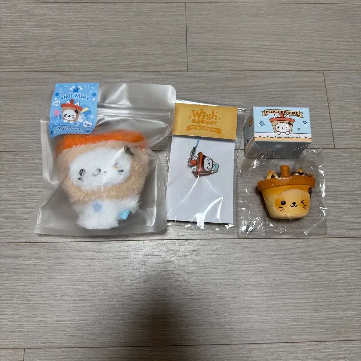 NCT(エヌシーティー) WIND AND WISH 結 -YOU-シティポケットウィッシュドール レジンキーホルダー ヒパースクイーズ まとめ (未開封)