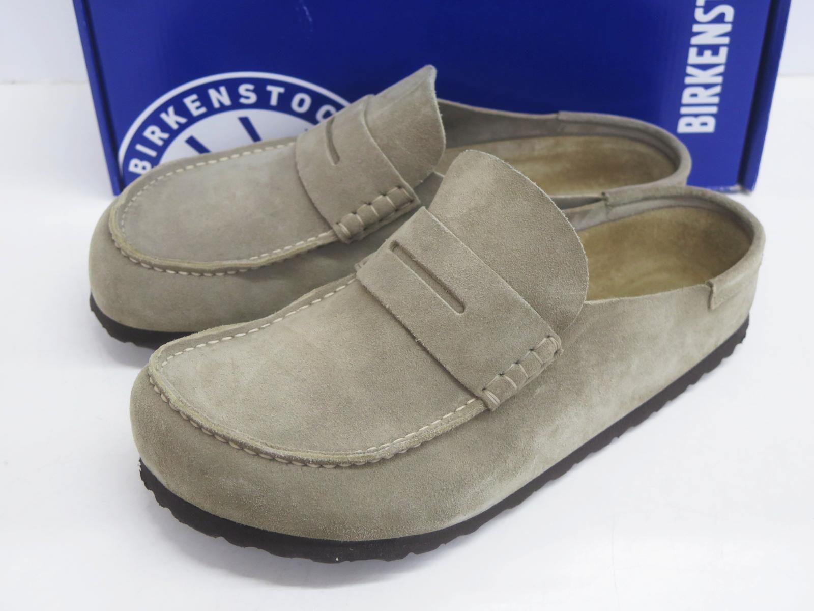 ★7951☆BIRKENSTOCK ビルケンシュトック 1029675 Naples Wrapped ネープルズ ラップ スエードサンダル　美品　43