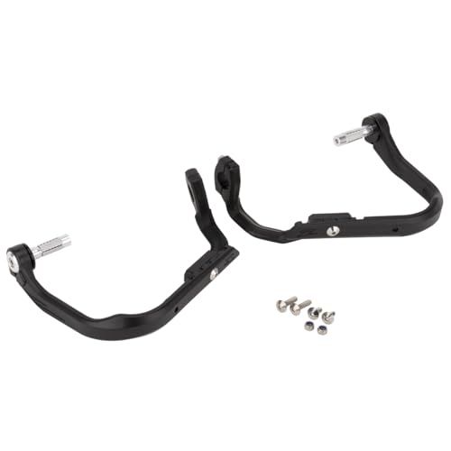 R◆ジータレーシング(ZETA RACING) スタンダード径(22.2mm)/大径(28.6mm)のアルミハンドルバー用 アントラーハンドガード ブラック ハンドルバークランプ+バーエンド固定 バーエンド内径13.5~16mm対応 樹脂製 軽量 柔軟性 林道