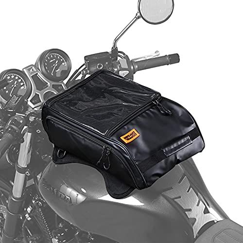 R◆DOPPELGANGER(ドッペルギャンガー) ターポリンタンクバッグ 【マグネット装着できるスリングバッグ】 容量:14L バイク用 ターポリンバッグシリーズ DBT392-BK